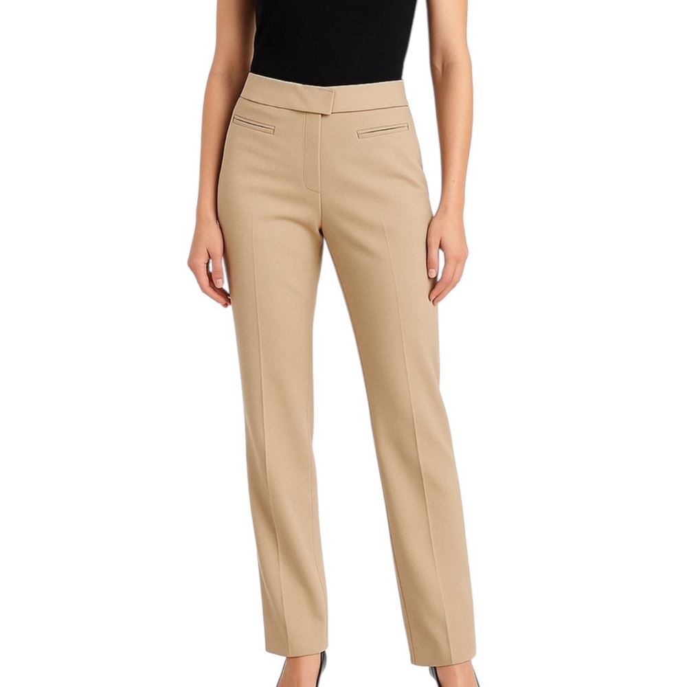 Alvin Valley Tan Low Waist Dress Pants
